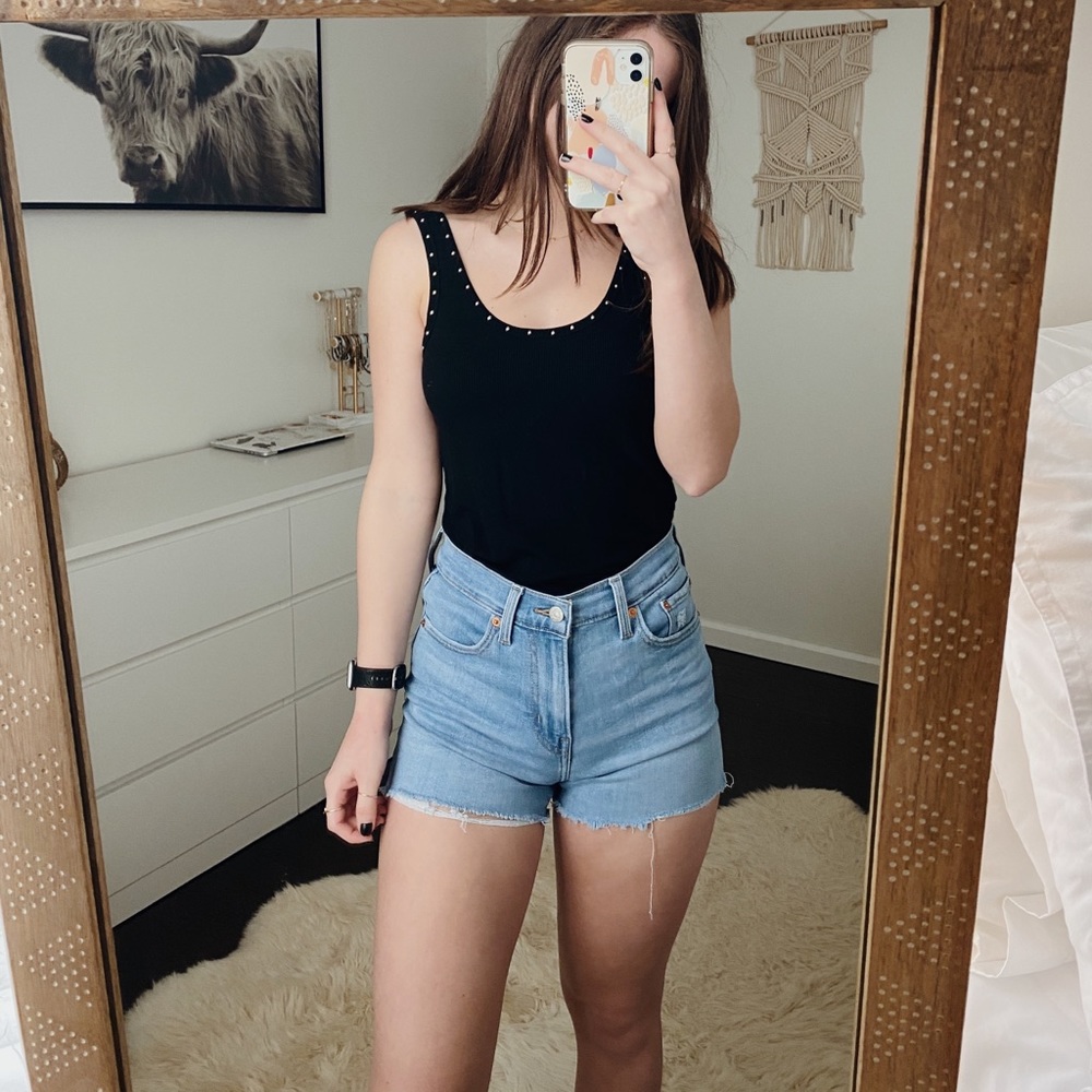 Levi’s High Rise Jean Shorts